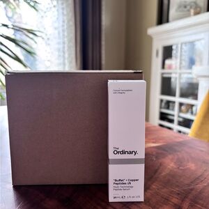 12-entire box of The Ordinary Buffet + Copper Peptides Serum